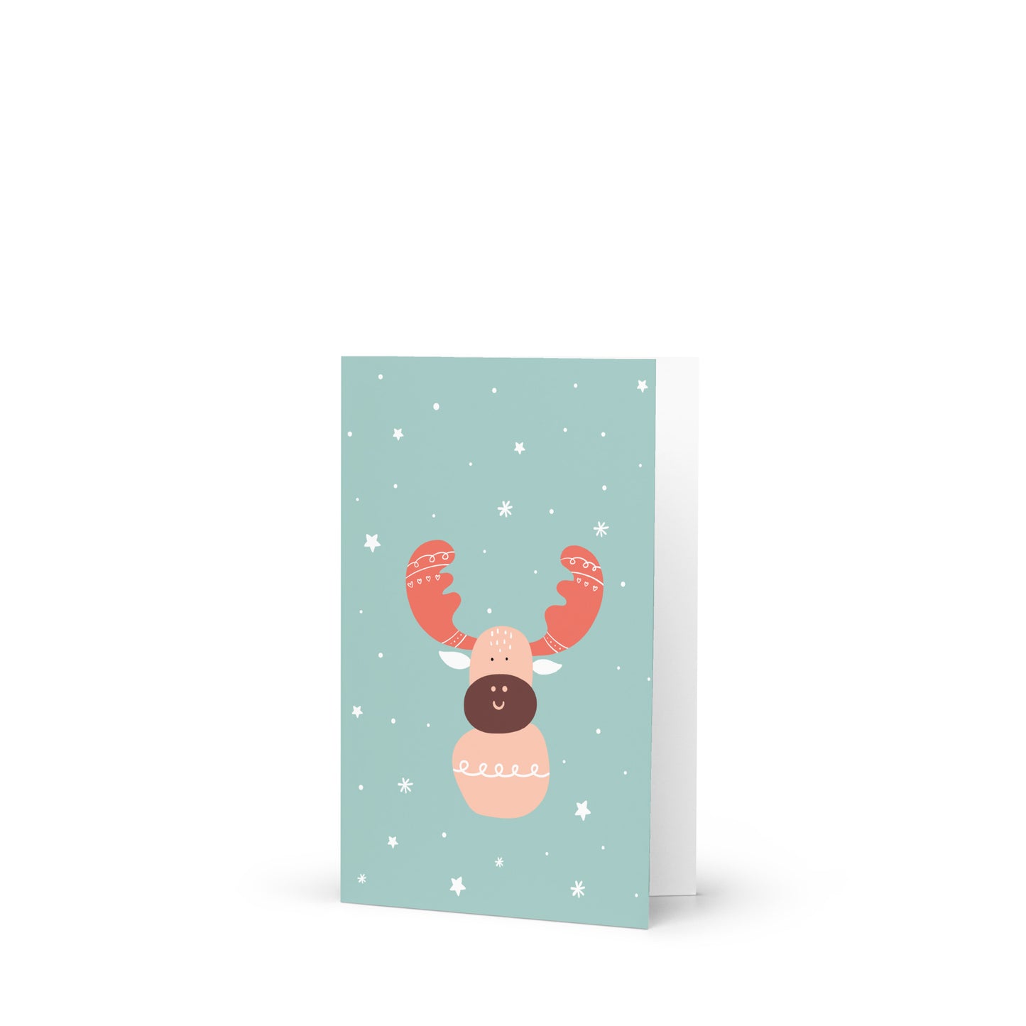 Cutest Reindeer Wishing you Happy Holidays Card
