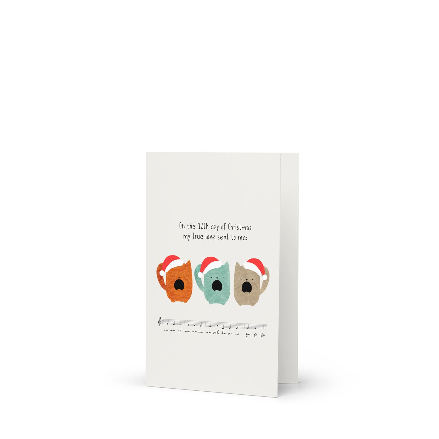 The 12 Days of Christmas - Funny Christmas Card for Kids