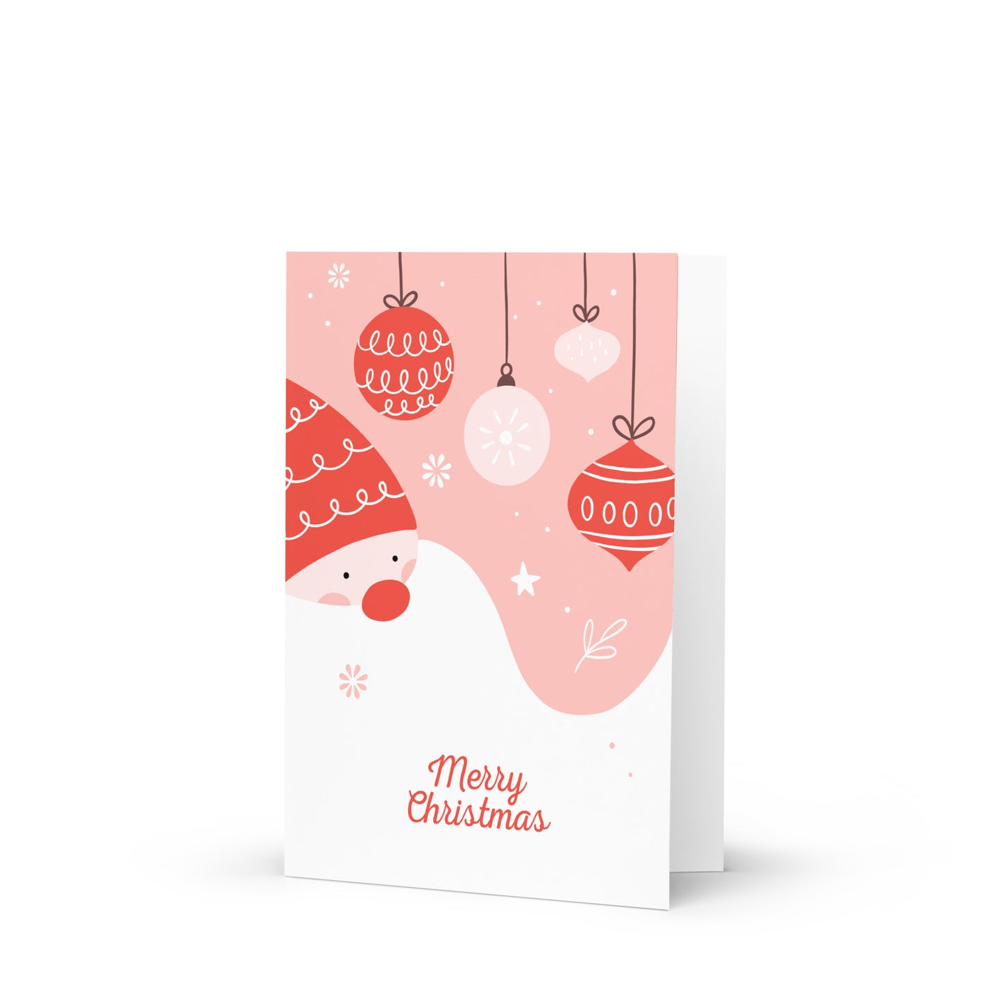 Merry Christmas and the Beard of Santa - Cute Christmas Card