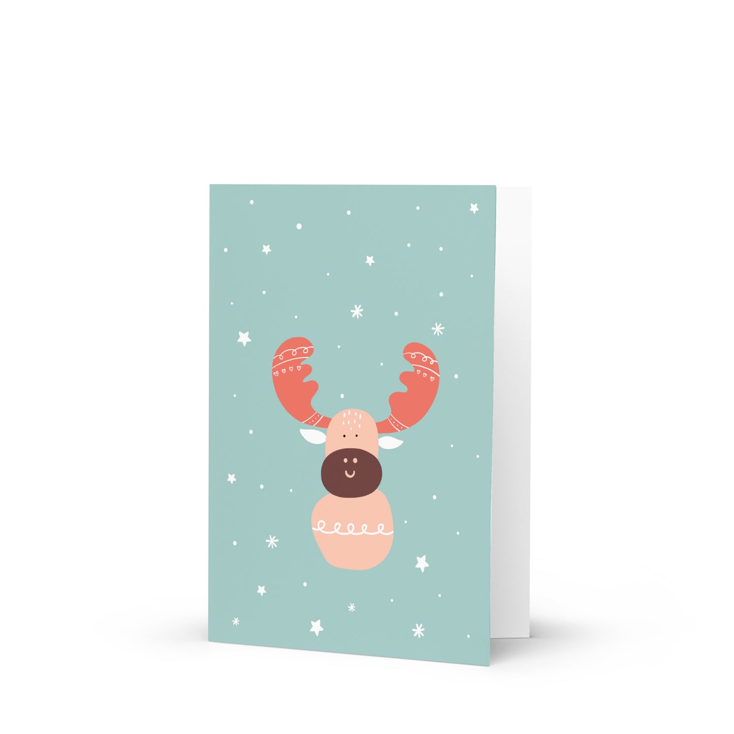Cutest Reindeer Wishing you Happy Holidays Card