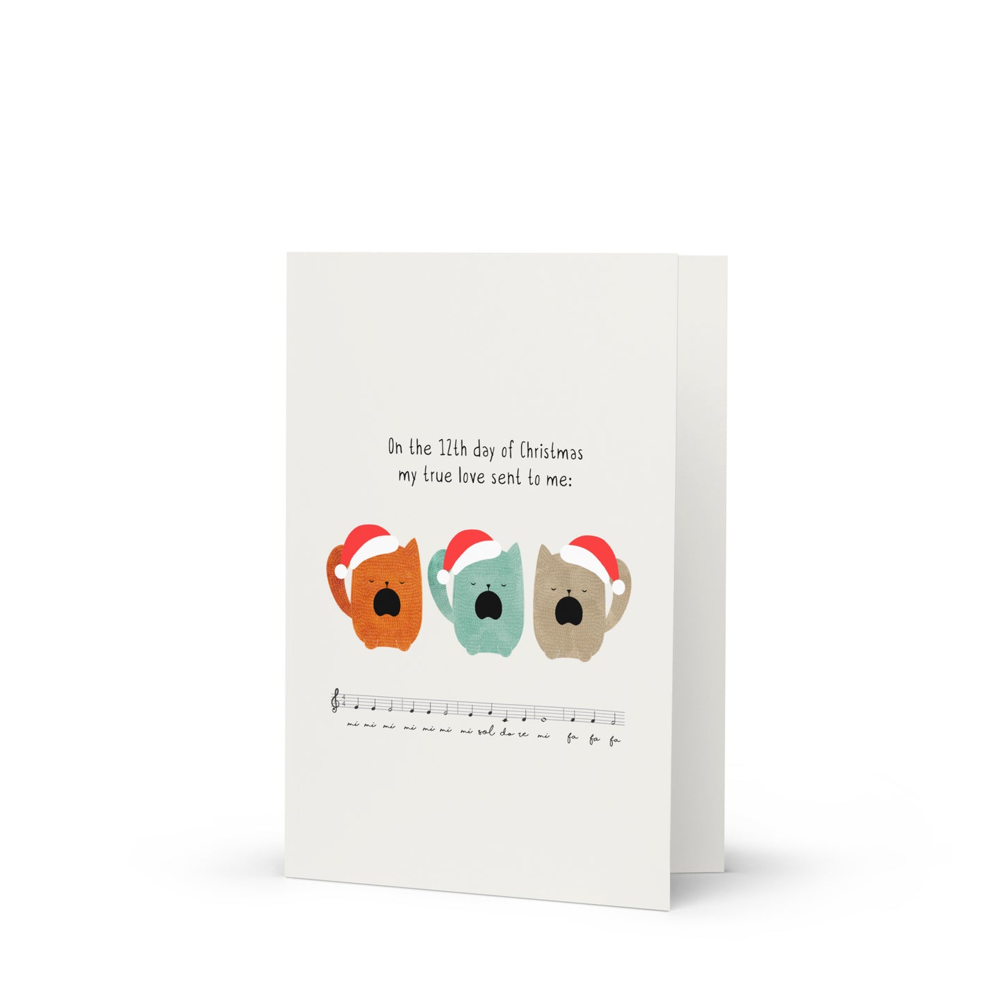 The 12 Days of Christmas - Funny Christmas Card for Kids