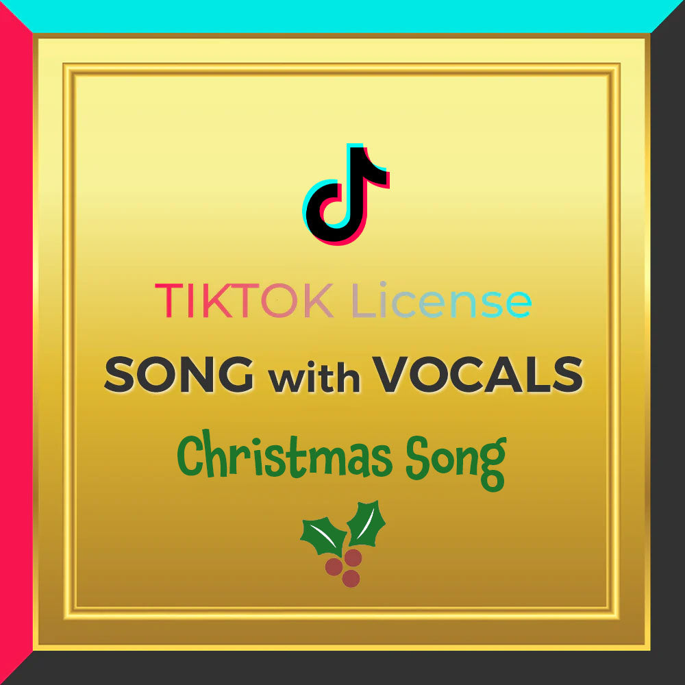 TikTok Music License for Christmas Song (song with vocals)