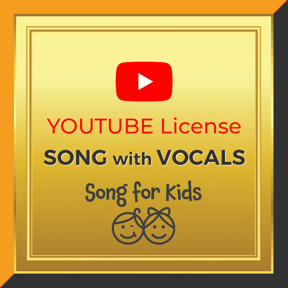YouTube Music License for Kids Song (Song with Vocals)