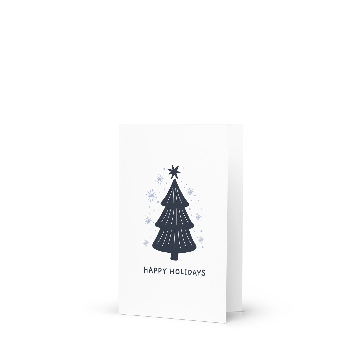 Happy Holidays - Stylish Christmas Card with Elegant Minimalism
