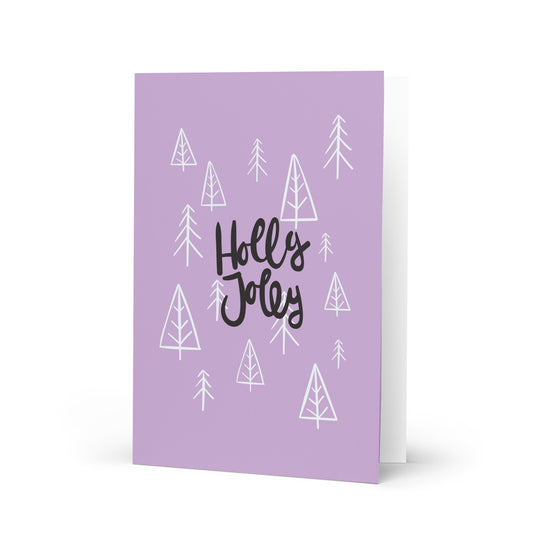 Holly Jolly Xmas - Christmas Card to Wish Happy Holidays